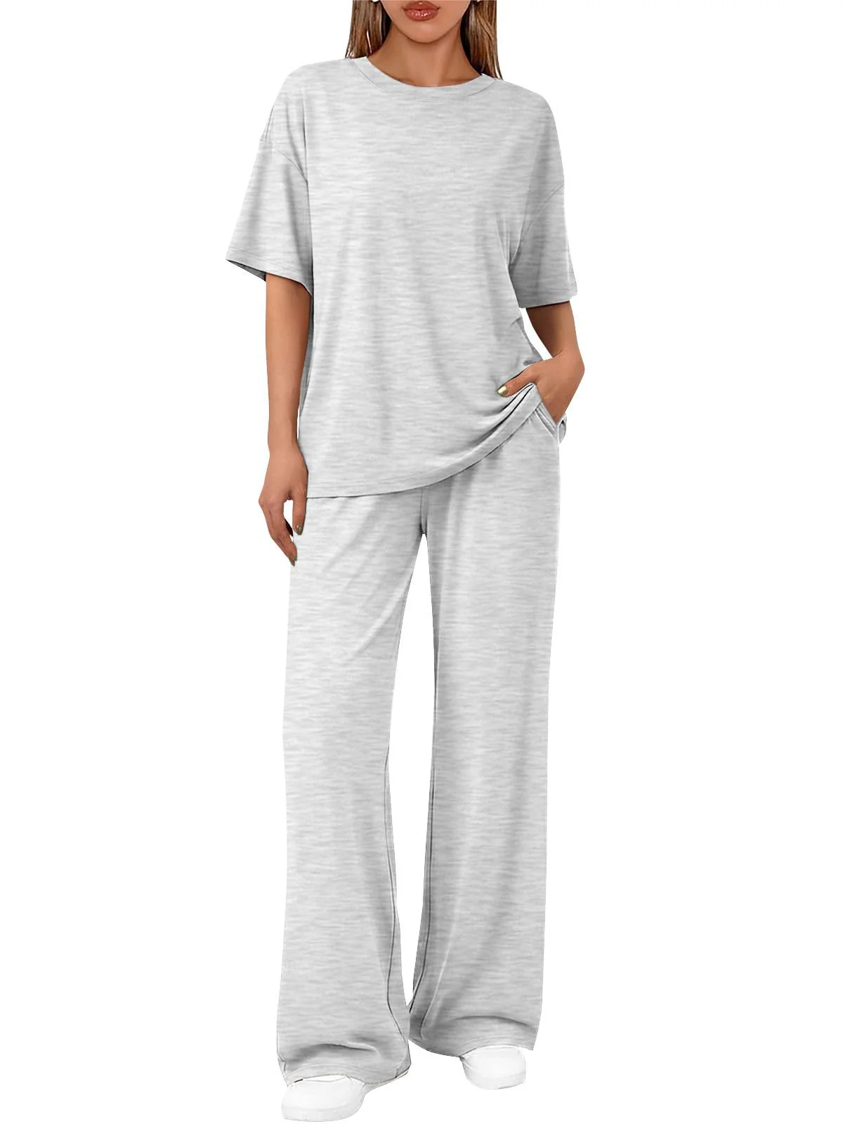 Womens Two-Piece Summer Casual Set - Image 5