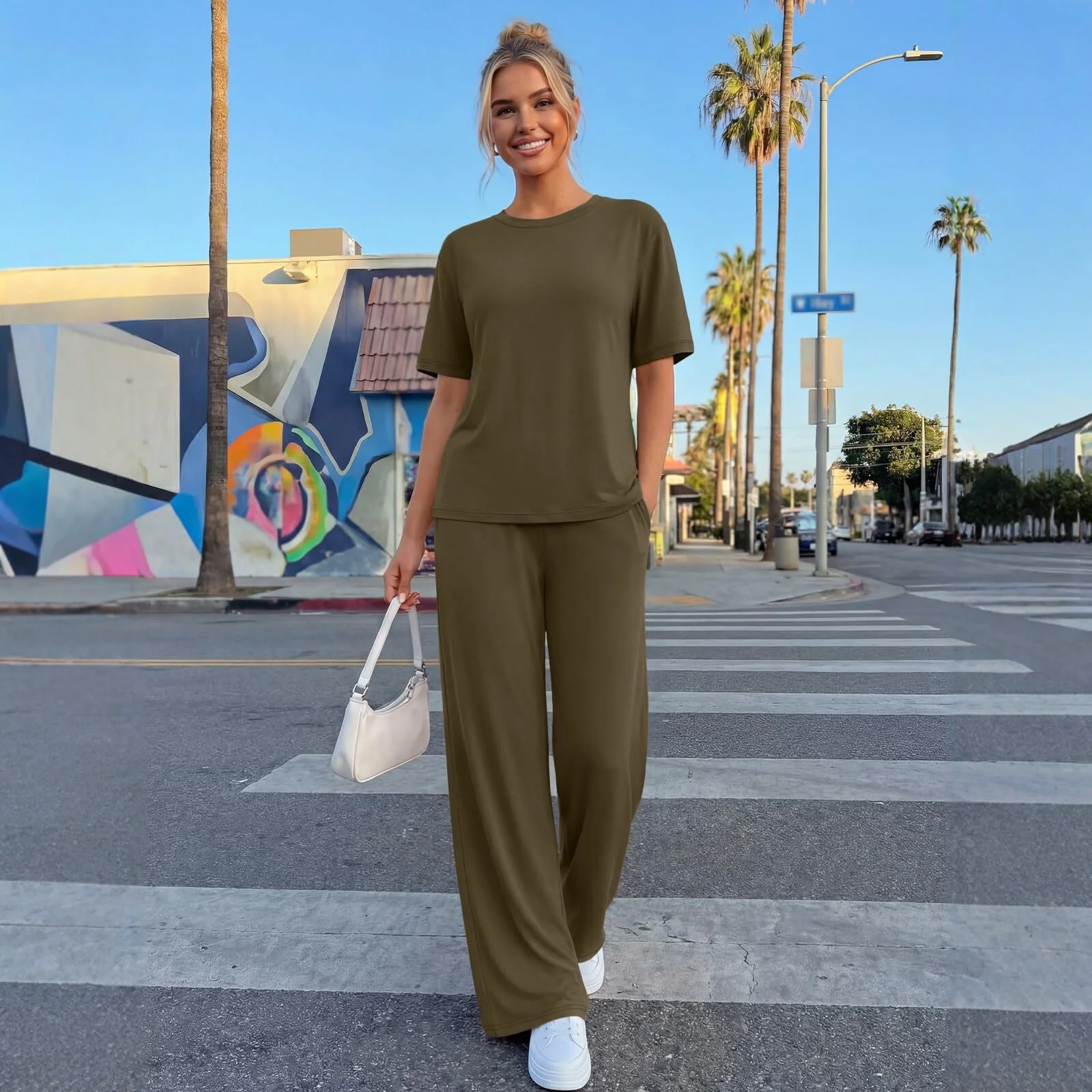 Womens Two-Piece Summer Casual Set - Image 8